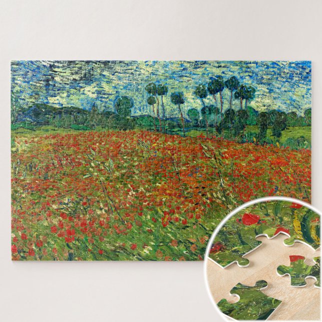 Poppy Field von Vincent Van Gogh (Von Creator hochgeladen)