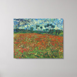 Poppy Field von Vincent Van Gogh Leinwanddruck