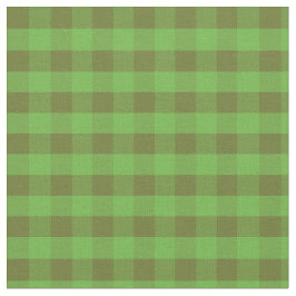 Poppy Fields Green Karo Gingham Pattern Fabric Stoff