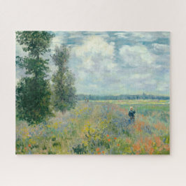 Poppy Fields near Argenteuil by Claude Monet