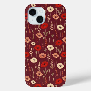 Poppy Floral Pattern Case-Mate iPhone Hülle