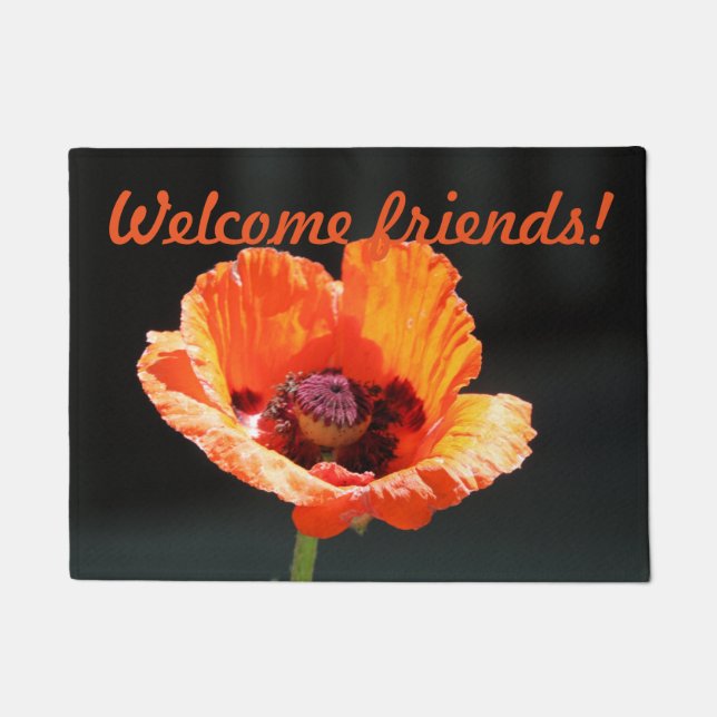 Poppy Fußmatte (Vorderseite)