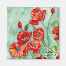 POPPY GARDEN Magnet
