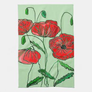 Poppy Geschirrtuch