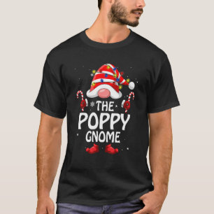 Poppy Gnome Matching Family Group Weihnachts-Party T-Shirt
