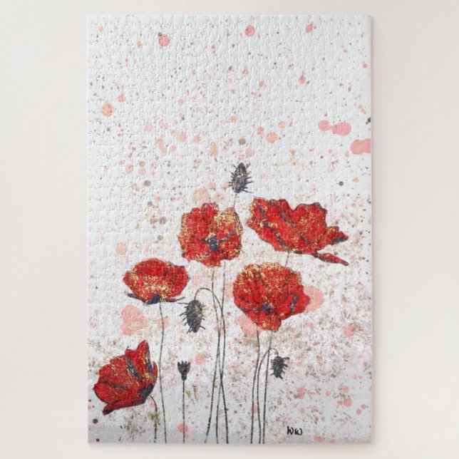 Poppy Gold Jigsaw Puzzle (Vertikal)