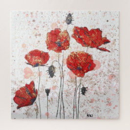 Poppy Gold Jigsaw Puzzle