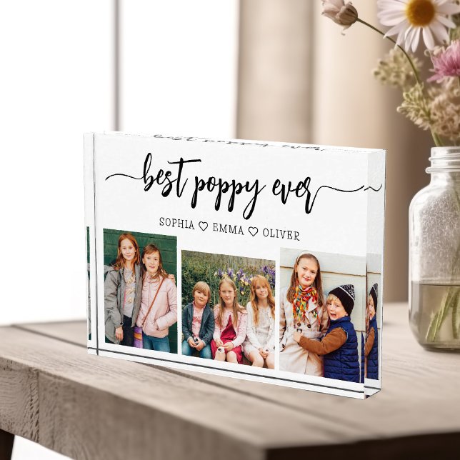 Poppy Großvater Großkinder FotoCollage Fotoblock (Von Creator hochgeladen)