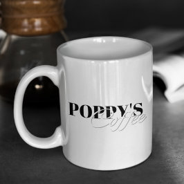 Poppy-Kaffee Kaffeetasse