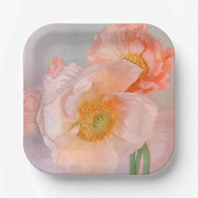 Poppy Love Pappteller (Vorderseite)