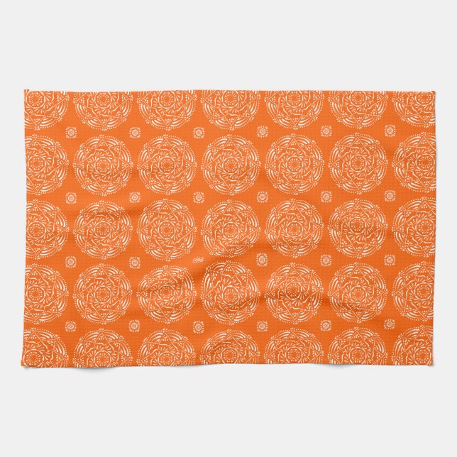 Poppy Mandala Handtuch (Horizontal)