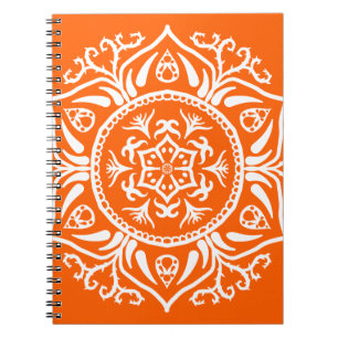 Poppy Mandala Notizblock
