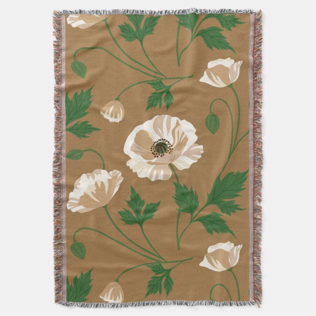 Poppy Meadow Decke (Vorderseite Vertikal)