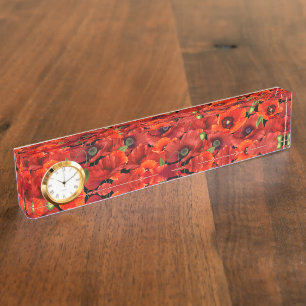 Poppy Namensplakette