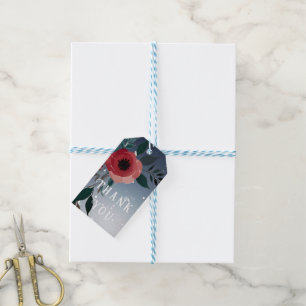 Poppy of Liebe" Einladung zur Hochzeitsfeier Geschenkanhänger