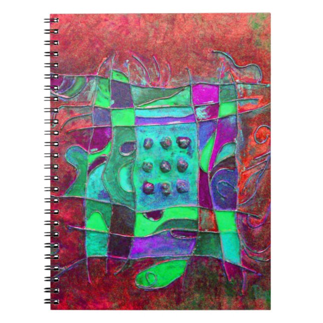 "Poppy Opening" von Paul Buică Notizblock (Vorderseite)