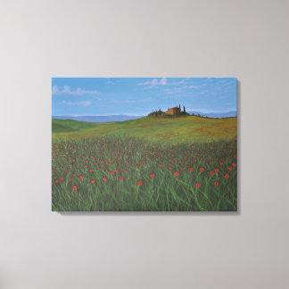 Poppy Paradise Leinwanddruck