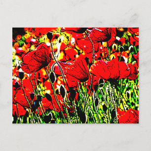 Poppy Postkarte