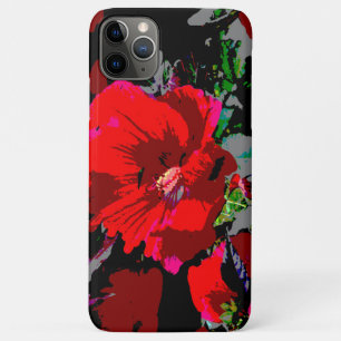Poppy Red Retro Blumendesign Case-Mate iPhone Hülle