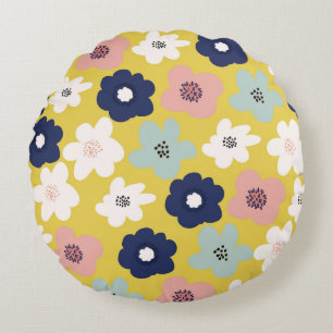 Poppy Warm Rundes Kissen