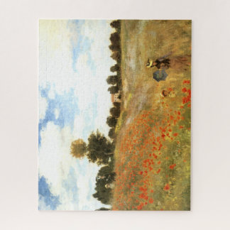 "Poppyfield" by Monet Fine Art Jigsaw