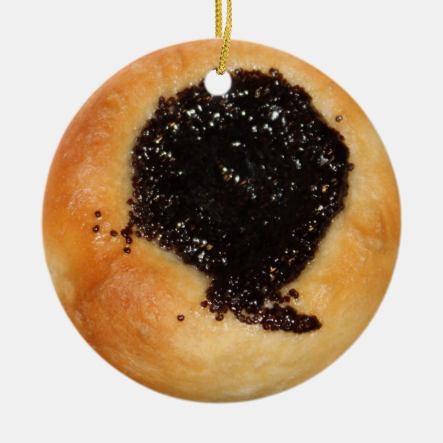 Poppyseed Kolache-Ornament Keramik Ornament (Vorne)