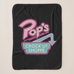 Pops Chock'Lit Shoppe Pink-Logo Sherpadecke