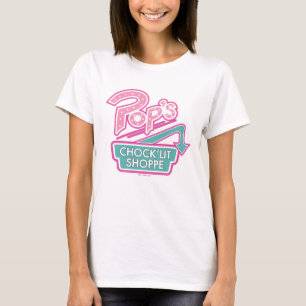 Pops Chock'Lit Shoppe Pink-Logo T-Shirt