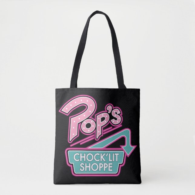 Pops Chock'Lit Shoppe Pink-Logo Tasche (Vorderseite)