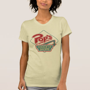 Pops Chock'Lit Shoppe Rotes Logo T-Shirt