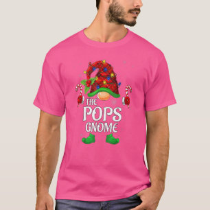 Pops Gnome Buffalo Red Kariert Matching Family Chr T-Shirt