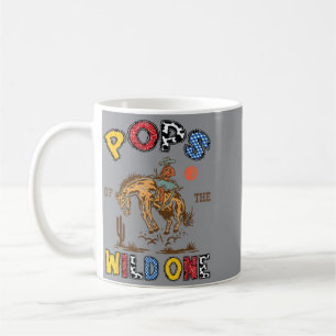 Pops Of The Wild One 1. Geburtstag Cowboy Rodeo Kaffeetasse