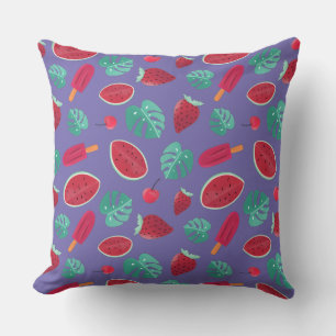 Popsicle, Cherry, Strawberry & Watermelon Kissen