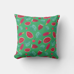Popsicle, Cherry, Strawberry & Watermelon Kissen