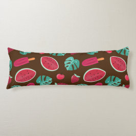 Popsicle, Cherry, Strawberry & Watermelon Seitenschläferkissen