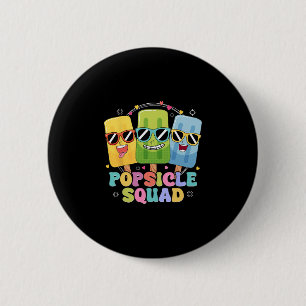 Popsicle Squad Sonnenbrille Lustig Eiscreme Sommer Button