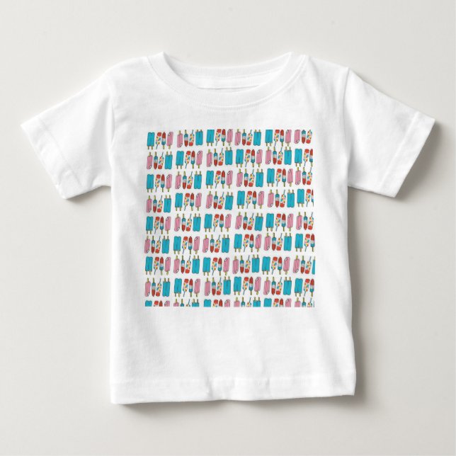 Popsicles de T-shirt bébé (Devant)
