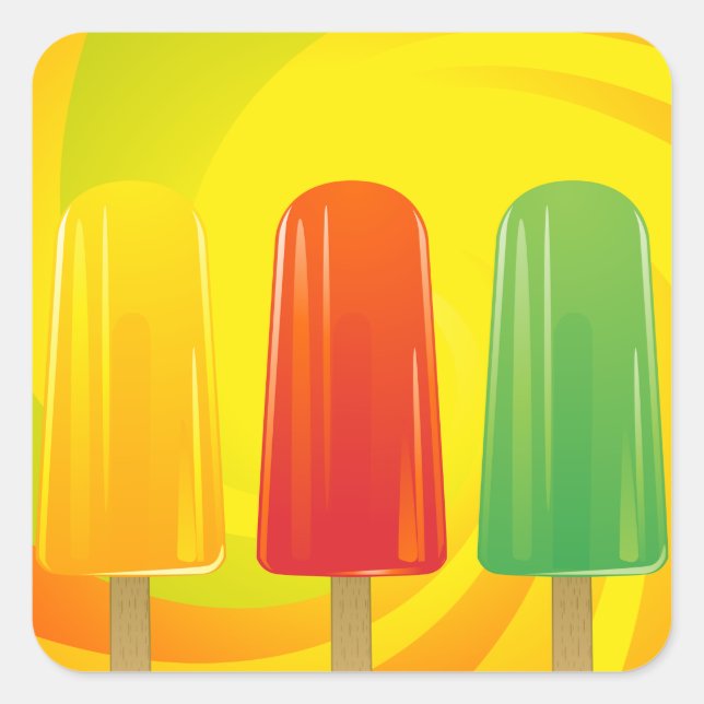 Popsicles Stickers (Vorderseite)