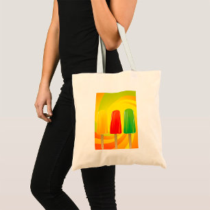 Popsicles Tote Bag Tragetasche