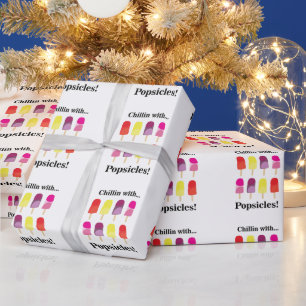 Popsiful Summer Birthday Party Geschenkpapier