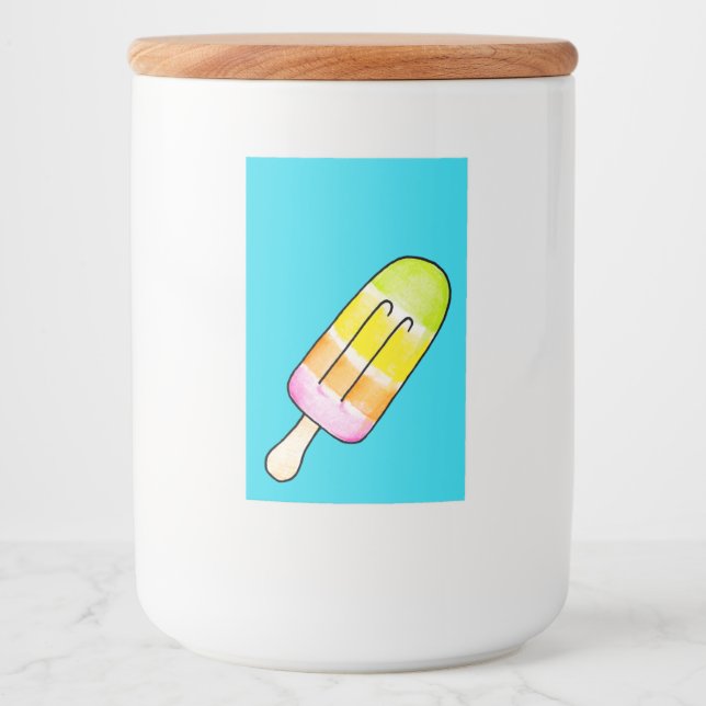 Popsikel Lebensmitteletikett (Vorderseite)