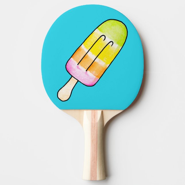 Popsikel Tischtennis Schläger (Vorderseite)