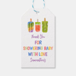Popsim Baby Dusche Ice Creme Sommer Party Geschenkanhänger