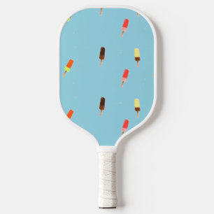 Popsistis auf blau pickleball schläger