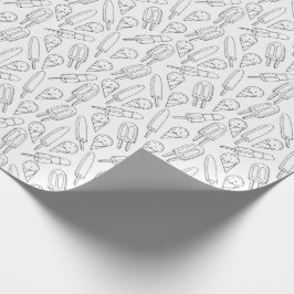 Popsiv und Eiscreme Farbe Ihr eigenes Muster Geschenkpapier