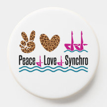 Peace Love Synchro Synchronisé Natation Artistique