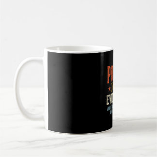 Poptim kennt alles Vatertag Retro Vintage Kaffeetasse