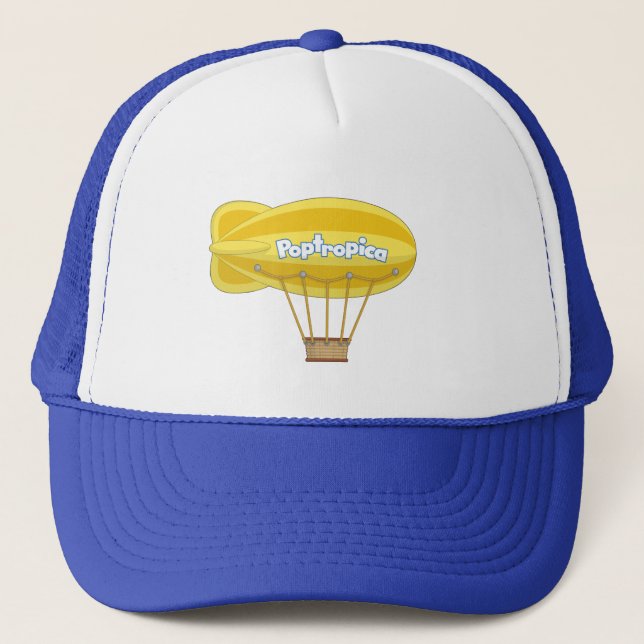 Poptropica Blimp Trucker Hat Truckerkappe (Vorderseite)