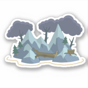 Poptropica Survival Island Aufkleber