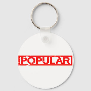 Populäre Briefmarke Schlüsselanhänger